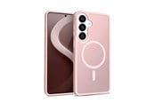 Mobiel - Covers & Cases - CRONG Hybrid Matte Magnetic - MagSafe Case for Samsung Galaxy S26 (Pink) - CRGHMMSGS26PNK