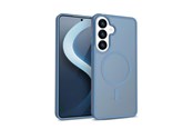 Mobiel - Covers & Cases - CRONG Hybrid Matte Magnetic - MagSafe Case for Samsung Galaxy S26 (Blue) - CRGHMMSGS26MBL