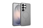 Mobiel - Covers & Cases - CRONG Hybrid Matte Magnetic - MagSafe Case for Samsung Galaxy S26 Ultra (Gray) - CRGHMMSGS26ULGR