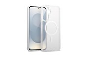 Mobiel - Covers & Cases - CRONG Hybrid Matte Magnetic - MagSafe Case Samsung Galaxy S25 (White) - CRGHMMSGS25WHT