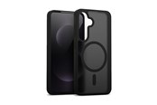 Mobiel - Covers & Cases - CRONG Hybrid Matte Magnetic - MagSafe Case Samsung Galaxy S24 FE (Black) - CRGHMMSGS24FEBLK