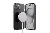 Mobiel - Covers & Cases - CRONG Clear MAG Pro - iPhone 15 MagSafe Case (Black) - CRGCLRMPIP1561BLK