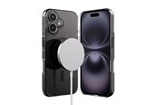 Mobiel - Covers & Cases - CRONG Clear MAG Pro - iPhone 16 MagSafe Case (Black) - CRGCLRMPIP1661BLK