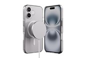 Mobiel - Covers & Cases - CRONG Clear MAG Pro - iPhone 16 MagSafe Case (Clear) - CRGCLRMPIP1661WHT