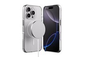 Mobiel - Covers & Cases - CRONG Clear MAG Pro - iPhone 16 Pro Max MagSafe Case (Clear) - CRGCLRMPIP1669PWHT