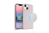 Mobiel - Covers & Cases - CRONG Color Cover Magnetic - iPhone 14 / iPhone 13 MagSafe Case (sand pink) - CRG-COLRM-IP1461-PNK