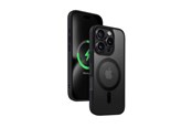 Mobiel - Covers & Cases - CRONG Hybrid Frost MAG Cover - Case with MagSafe for iPhone 16 Pro (Black) - CRGHFMIP1663PBLK