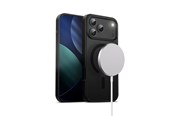 Mobiel - Covers & Cases - CRONG Hybrid Frost MAG Cover - MagSafe iPhone 17 Pro Max Case (Black) - CRGHFMIP1769PBLK