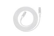 USB-kabel - CRONG Armor Link - 60W PD 3A USB-C to USB-C Cable 150cm (White) - CRGAL15USCCWHI