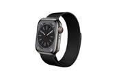 Smartwatch - Accessoires - CRONG Milano Steel - Stainless Steel Strap for Apple Watch 38/40/41/42 mm (Black) - CRG-40MST-BLK