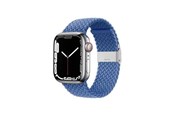 Smartwatch - Accessoires - CRONG Wave Band – Braided Apple Watch Strap 38/40/41/42mm (Blue) - CRG-40WAV-BLU