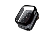 Smartwatch - Accessoires - CRONG Hybrid Watch Case - Case with Glass for Apple Watch 44mm (Black) - CRG-44HS-BLK