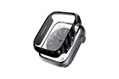 Smartwatch - Accessoires - CRONG Hybrid Watch Case - Case with glass for Apple Watch 44mm (Carbon) - CRG-44HS-CRB