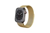 Smartwatch - Accessoires - CRONG Milano Steel - Stainless Steel Strap for Apple Watch 44/45/46/49 mm (Gold) - CRG-44MST-GLD