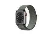 Smartwatch - Accessoires - CRONG Nylon - Sport Band for Apple Watch 44/45/46/49 mm (Military Green) - CRG-44NLB-MGN