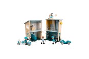 Houten speelgoed - Classic World Wooden Police Station - 50647