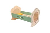 Houten speelgoed - Classic World Vintage Wooden Doll Cradle - 50633