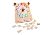 Speelgoed voor baby's - Classic World Wooden Clock Beer - 20277