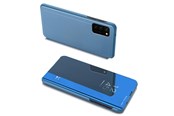 Mobiel - Covers & Cases - Hurtel Clear View Case Flip Cover for Samsung Galaxy A03s (166.5) Blue - 5907769338045