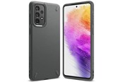 Mobiel - Covers & Cases - Ringke Onyx Durable Case Cover Samsung Galaxy A73 Grey - 8809848207242
