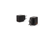 Mobiel - Adapters & Opladers - UAG SRGE 30W 2Port USB-C - USB-A Wall Charger EU Black - 9B443511V4040