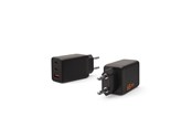 Mobiel - Adapters & Opladers - UAG SRGE 65W 3Port 2USB-C - 1USB-AWall Charger EU Black - 9B443711V4040