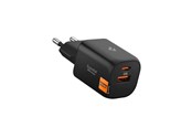Mobiel - Adapters & Opladers - Spigen Essential 35W Wall Charger EE352EU - black - ACH09463