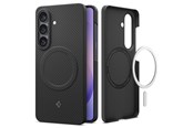 Mobiel - Covers & Cases - Spigen Air Skin Aramid MagSafe - black - Samsung Galaxy S26 - ACS11059
