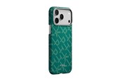 Mobiel - Covers & Cases - PITAKA Ultra-Slim Case - Monogram-Gold/Green - iPhone 17 Pro Max - KI1701PTKP