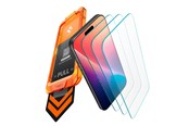 Mobiel - Beschermend glas - Spigen Glass tR AlignMaster S 3 Pack - iPhone 17 - AGL10484
