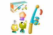 Speelgoed voor baby's - Fresh Kid Tub Fun! Fishing set 4 parts - 3504