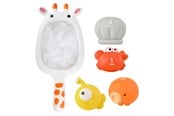 Speelgoed voor baby's - Fresh Kid Tub Fun! Giraffe fishing set 5 parts - 3505