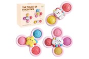 Speelgoed voor baby's - Fresh Kid Spinner toys Fantasy 3 pcs. - 3511