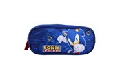 School accessoires - Vadobag Sonic Still Unstoppable Pencil Case 2-Compartment - Blue - 155-01309