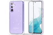 Mobiel - Covers & Cases - Tech-Protect FlexAir Hybrid Case for Samsung Galaxy S23 FE - Clear Glitter - 9319456607031