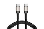 USB-kabel - Tech-Protect UltraBoost Evo USB-C / USB-C PD 100W 5A 2m Cable - Titanium - 5906203690640