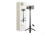 Mobiel - Overige accessoires - Tech-Protect L06S Bluetooth magnetic selfie stick with MagSafe remote control tripod up to 82cm and 360 head - black - 5906203691241