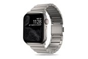 Smartwatch - Accessoires - Tech-Protect SteelBand Bracelet for Apple Watch 4 / 5 / 6 / 7 / 8 / 9 / SE / Ultra 1 / 2 (42/44/45/49 mm) - Titanium - 5906302300501