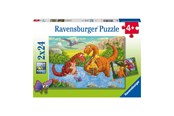 Puzzels - Ravensburger Dinosaurs At Play 2x24p - 4+ - 10105030