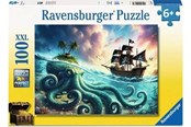 Puzzels - Ravensburger Pirate Treasure 100p - 6+ - 12004263