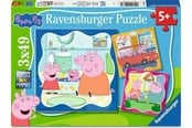 Puzzels - Ravensburger Peppa Pig 3x49p - 5+ - 12004288