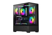 Case - Darkflash C365 Computer Case + 5 Fans - Case - Zwart - C365 BLK +5F