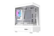 Case - Darkflash DB330M Computer Case + 3 Fans - Case - Wit - DB330M White +3F