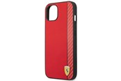 Mobiel - Covers & Cases - Ferrari Carbon Case for iPhone 14 Plus - Red - 3666339063856