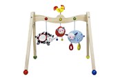 Speelgoed voor baby's - Primi Passi - Wooden Baby Gym Farm Animals - PP1069