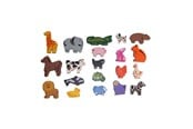 Houten speelgoed - Primi Passi - Wooden Animal Set - 60 pieces - PP1072