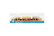 Houten speelgoed - Bigjigs Wooden High Speed Train incl. Rails - BJT420
