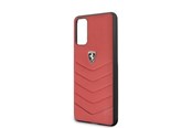Mobiel - Covers & Cases - Ferrari Heritage Quilted Case for Samsung Galaxy S20 - Red - 3700740473689