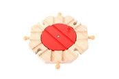 Houten speelgoed - Bigjigs Wooden Rails - 8 Direction Turntable - BJT134