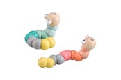 Speelgoed voor baby's - Bigjigs Wooden Worm - Pastel - 36089-error